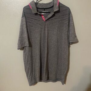 Nike Men's Gray Polo Shirt